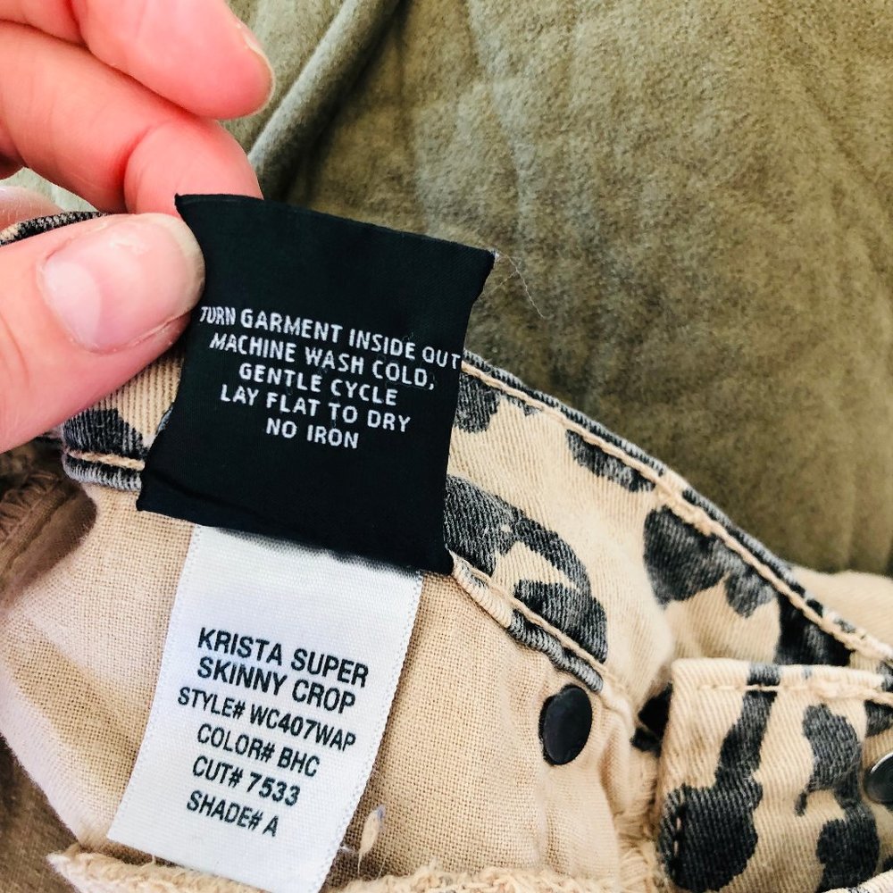 Hudson Animal Leopard Jaguar Print Jeans - Picture 8 of 8